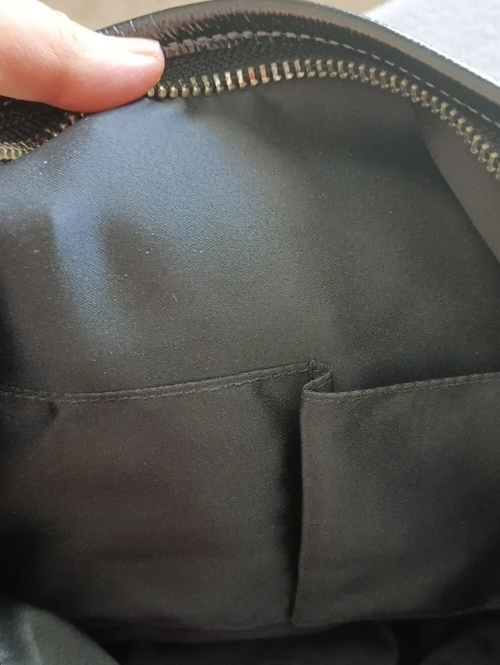 Coach Black Signature Shoulder Bag with Charm